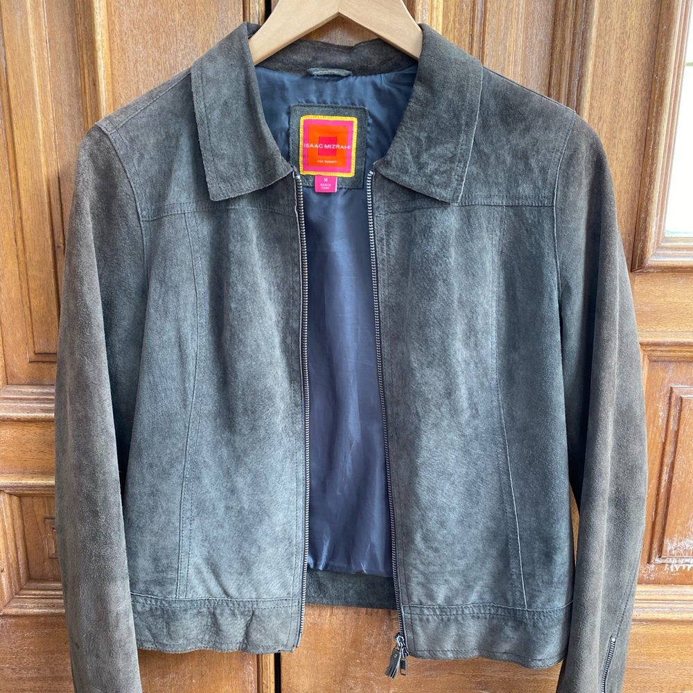 Issac Mizrahi for Target suede jacket